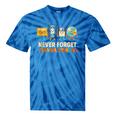 Never Forget Retro Cassette VHS Floppy CD Nostalgia Humor Tie-Dye T-Shirts Blue Tie-Dye Never Forget Retro Cassette VHS Floppy CD Nostalgia Humor Tie-Dye T-Shirts Blue Tie-Dye