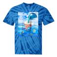 Frutiger Aero Aesthetic Tech Bubble Tea Boba Milktea Fishes Raglan Baseball Tee Tie-Dye T-Shirts Blue Tie-Dye Frutiger Aero Aesthetic Tech Bubble Tea Boba Milktea Fishes Raglan Baseball Tee Tie-Dye T-Shirts Blue Tie-Dye
