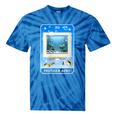 Frutiger Aero Aesthetic Tech Computer Aquarium Tarot Card Tie-Dye T-Shirts Blue Tie-Dye