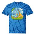 Frutiger Aero Y2K Fashion Trends Statement Piece Tech Orange Tie-Dye T-Shirts Blue Tie-Dye