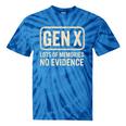 Gen X Lots Of Memories No Evidence Retro Nostalgia Premium Tri-Blend Tie-Dye T-Shirts Blue Tie-Dye Gen X Lots Of Memories No Evidence Retro Nostalgia Premium Tri-Blend Tie-Dye T-Shirts Blue Tie-Dye