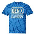 Gen X Lots Of Memories No Evidence Retro Nostalgia Tie-Dye T-Shirts Blue Tie-Dye Gen X Lots Of Memories No Evidence Retro Nostalgia Tie-Dye T-Shirts Blue Tie-Dye