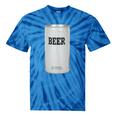 Generic Beer 1980s 80s Nostalgia Tie-Dye T-Shirts Blue Tie-Dye