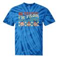 Groovy Please Be Patient With Me I'm From The 1900s Vintage Tie-Dye T-Shirts Blue Tie-Dye
