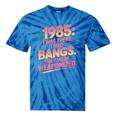 Hilarious 1985 Big Hair Bangs Joke For Gen X Nostalgia Tie-Dye T-Shirts Blue Tie-Dye