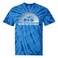 I'm Not Old I'm Classic Retro Boombox Nostalgia Tie-Dye T-Shirts Blue Tie-Dye