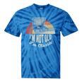 I'm Not Old I'm Classic Retro Record Nostalgia Tie-Dye T-Shirts Blue Tie-Dye
