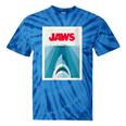 Jaws 2025 Classic Movie Nostalgia Tie-Dye T-Shirts Blue Tie-Dye