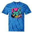 I Love The 70s Retro Cassette Roller Vinyl Disco Nostalgia Tie-Dye T-Shirts Blue Tie-Dye I Love The 70s Retro Cassette Roller Vinyl Disco Nostalgia Tie-Dye T-Shirts Blue Tie-Dye
