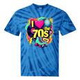 I Love The 70s Retro Cassette Roller Vinyl Nostalgia Vibes Premium Tri-Blend Tie-Dye T-Shirts Blue Tie-Dye I Love The 70s Retro Cassette Roller Vinyl Nostalgia Vibes Premium Tri-Blend Tie-Dye T-Shirts Blue Tie-Dye