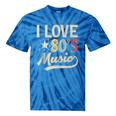 I Love 80's Music Retro Style Nostalgia Cassette 1980s Party Tie-Dye T-Shirts Blue Tie-Dye I Love 80's Music Retro Style Nostalgia Cassette 1980s Party Tie-Dye T-Shirts Blue Tie-Dye