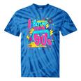 I Love The 90'S 90s Nostalgia Tie-Dye T-Shirts Blue Tie-Dye