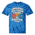 Lunch Boxes With Stickers Lunch Box Nostalgia Retro Tie-Dye T-Shirts Blue Tie-Dye