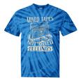 Mixed Tapes Not Feelings Nostalgia Retro Cassette Tape Tie-Dye T-Shirts Blue Tie-Dye