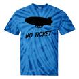 No Ticket Jones 80's Nostalgia Tie-Dye T-Shirts Blue Tie-Dye