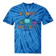 No Wi-Fi No Problem – Retro Dial Up Tech Nostalgia Tie-Dye T-Shirts Blue Tie-Dye