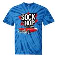 Nostalgia 1950s Sock Hop Dance Tie-Dye T-Shirts Blue Tie-Dye Nostalgia 1950s Sock Hop Dance Tie-Dye T-Shirts Blue Tie-Dye