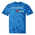 Nostalgia 2026 Is The New 2016 Vibes 2026 Is 2016 Tie-Dye T-Shirts Blue Tie-Dye