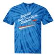 Nostalgia 80s Duck Goose Distressed Tie-Dye T-Shirts Blue Tie-Dye
