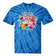 Nostalgia Love Tees -Adults Small Casual Festive Classic Fit T-Shirt Round Neck Straight Fit Collarless Short Sleeve Solid Lightweight Tie-Dye T-Shirts Blue Tie-Dye