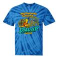 My Parents Survived Dial Up Internet Nostalgia 90s Tie-Dye T-Shirts Blue Tie-Dye