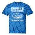 Be Patient With Me I'm From The 1900s Fathers Day Tie-Dye T-Shirts Blue Tie-Dye