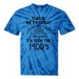Please Be-Patient I'm From The 1900s Retro Cassette Tape Tie-Dye T-Shirts Blue Tie-Dye