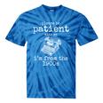 Please Be Patient With Me I'm From The 1900s Aged Typewriter Tie-Dye T-Shirts Blue Tie-Dye