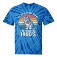 Please Be Patient With Me I'm From The 1900s Cat Premium Tie-Dye T-Shirts Blue Tie-Dye