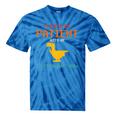 Please Be Patient With Me I'm From The 1900s Dinosaur Premium Tie-Dye T-Shirts Blue Tie-Dye