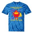 Please Be Patient With Me I'm From The 1900s Gen X Robot Premium Tie-Dye T-Shirts Blue Tie-Dye