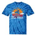 Please Be Patient With Me I'm From The 1900s Halloween Premium Tie-Dye T-Shirts Blue Tie-Dye