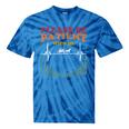 Please Be Patient With Me I'm From The 1900s Heart Beat Tie-Dye T-Shirts Blue Tie-Dye