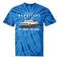 Please Be Patient With Me I'm From The 1900s Old Car Premium Tie-Dye T-Shirts Blue Tie-Dye