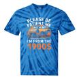 Please Be Patient With Me I'm From The 1900s Old Tie-Dye T-Shirts Blue Tie-Dye