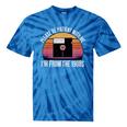 Please Be Patient With Me I'm From The 1900s PC Floppy Disk Premium Tri-Blend Tie-Dye T-Shirts Blue Tie-Dye