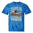 Please Be Patient With My I'm From The 1900s Retired Tie-Dye T-Shirts Blue Tie-Dye