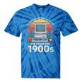 Please Be Patient I'm From The 1900s Retro Computer Geek PC Premium Tie-Dye T-Shirts Blue Tie-Dye