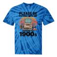 Please Be Patient I'm From The 1900s Retro Computer Geek Tie-Dye T-Shirts Blue Tie-Dye