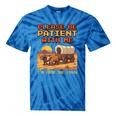 Please Be Patient I'm From The 1900s Retro Pixel Art Tie-Dye T-Shirts Blue Tie-Dye