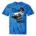 Please Be Patient I'm From The 1900s Sarcastic Joke Premium Tri-Blend Tie-Dye T-Shirts Blue Tie-Dye