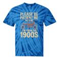 Please Be Patient With Me I'm From The 1900s Vintage Car Premium Tie-Dye T-Shirts Blue Tie-Dye