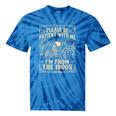 Please Be Patient With Me I'm From The 1900s Vintage Cowboy Tie-Dye T-Shirts Blue Tie-Dye