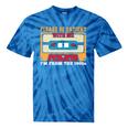 Please Be Patient With Me I'm From The 1900s Vintage Dad Premium Tie-Dye T-Shirts Blue Tie-Dye