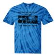 Please Be Patient With Me I'm From The 1900s Vintage Drowing Tie-Dye T-Shirts Blue Tie-Dye