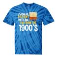 Please Be Patient With Me I'm From The 1900s Vintage Oregon Premium Tie-Dye T-Shirts Blue Tie-Dye