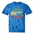 Please Be Patient With Me I'm From The 1900s Vintage Sunset Premium Tie-Dye T-Shirts Blue Tie-Dye
