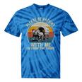 Please Be Patient With Me I'm From The 1900s Vintage Wagon Tie-Dye T-Shirts Blue Tie-Dye