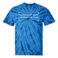 Please Slow Down I'm From The 1900s Saying Quote Retro Tie-Dye T-Shirts Blue Tie-Dye