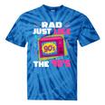 Rad Just Like The 90s 90s Aesthetic Nostalgia 1990s Retro Tie-Dye T-Shirts Blue Tie-Dye